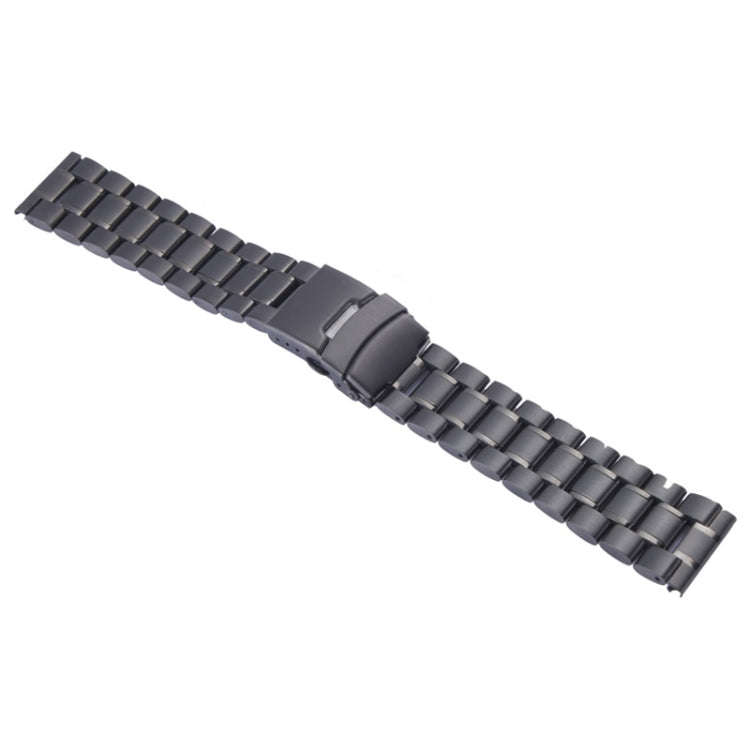 For Apple Watch 38mm Black Steel Watch Band, Only Used in Conjunction with Connectors (S-AW-3291)...