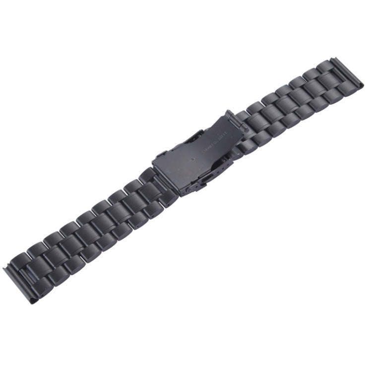 For Apple Watch 38mm Black Steel Watch Band, Only Used in Conjunction with Connectors (S-AW-3291)...