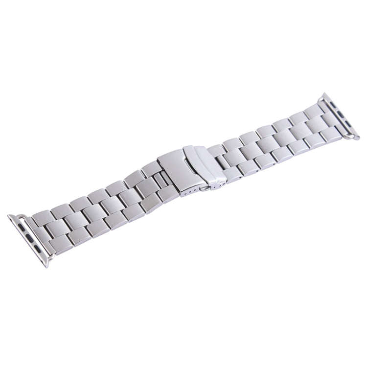 For Apple Watch 42mm Stainless Steel Classic Buckle Watch Band