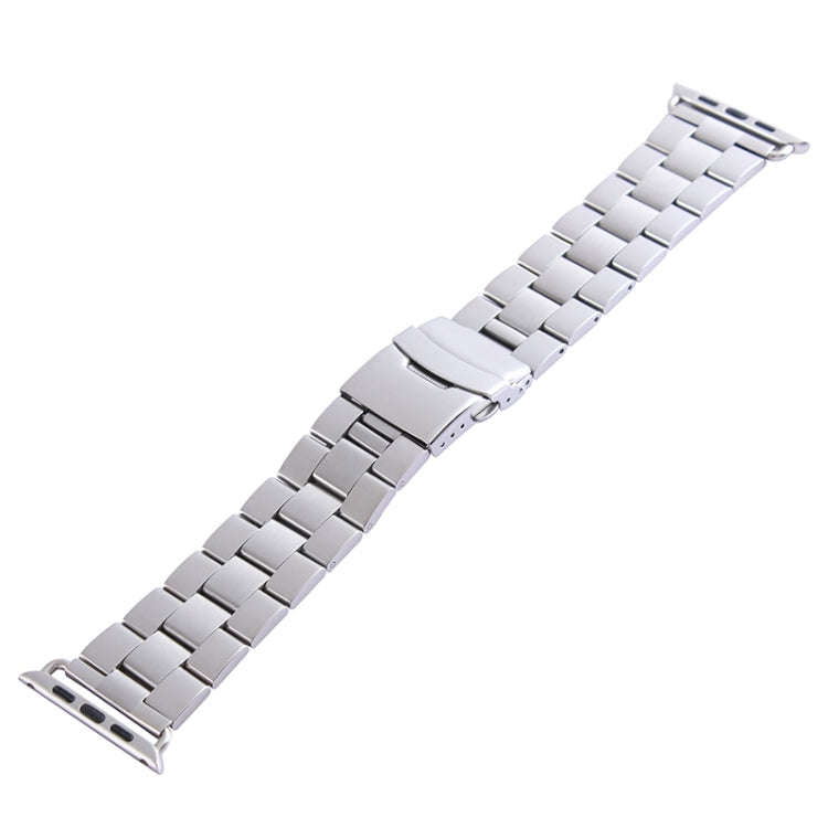 For Apple Watch 42mm Stainless Steel Classic Buckle Watch Band
