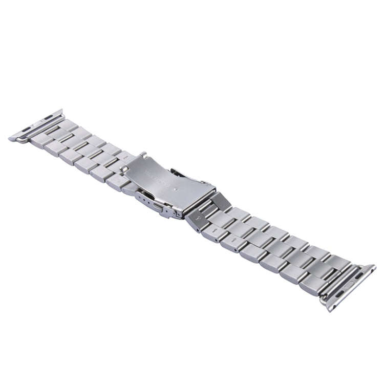 For Apple Watch 42mm Stainless Steel Classic Buckle Watch Band