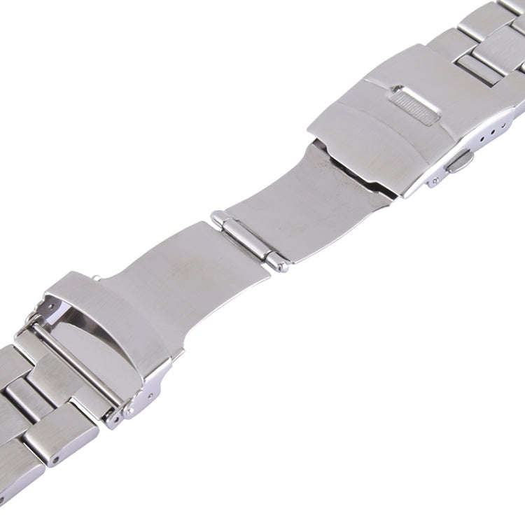 For Apple Watch 42mm Stainless Steel Classic Buckle Watch Band