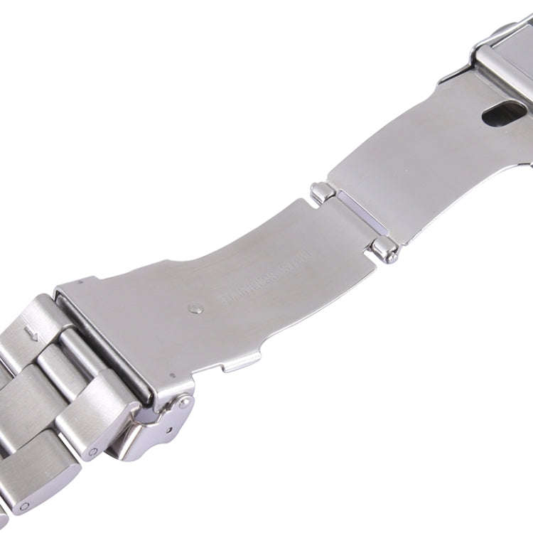 For Apple Watch 42mm Stainless Steel Classic Buckle Watch Band