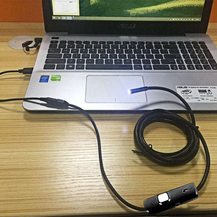 Waterproof Micro USB Endoscope Snake Tube Inspection Camera with 6 LED for OTG Android Phone, Len...