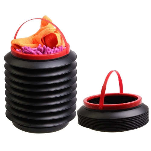 Multi-Functional Magic Folding Container / Trash Bin for Car(Black)