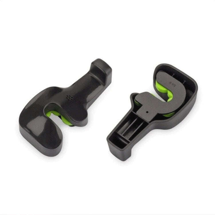 1 Pair Hidden Type Car Hook(Black)