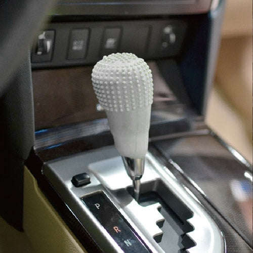 Universal Elasticity Nonslip Soft Silicone Car Gear Shift Knob Cover(Grey)