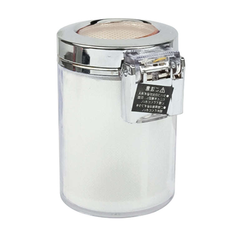 Portable 7 Color LED Light Car Automobile Ashtray Cigarette Holder, Size: 66 x 99 mm(White)