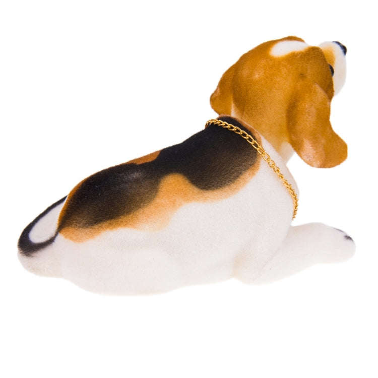 Universal Car Truck Lucky Beagle Dog Doll Shake Head Ornament Vehicle Decor Toy Piggy Bank, with ...