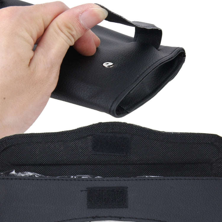 Elegant PU Leather Car Sun Visor Tissue Paper Holder Dispenser Box