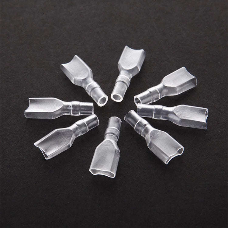 500x 6.3mm Crimp Terminal Female Spade Connector + Case (500 pcs in one packaging, the price is f...