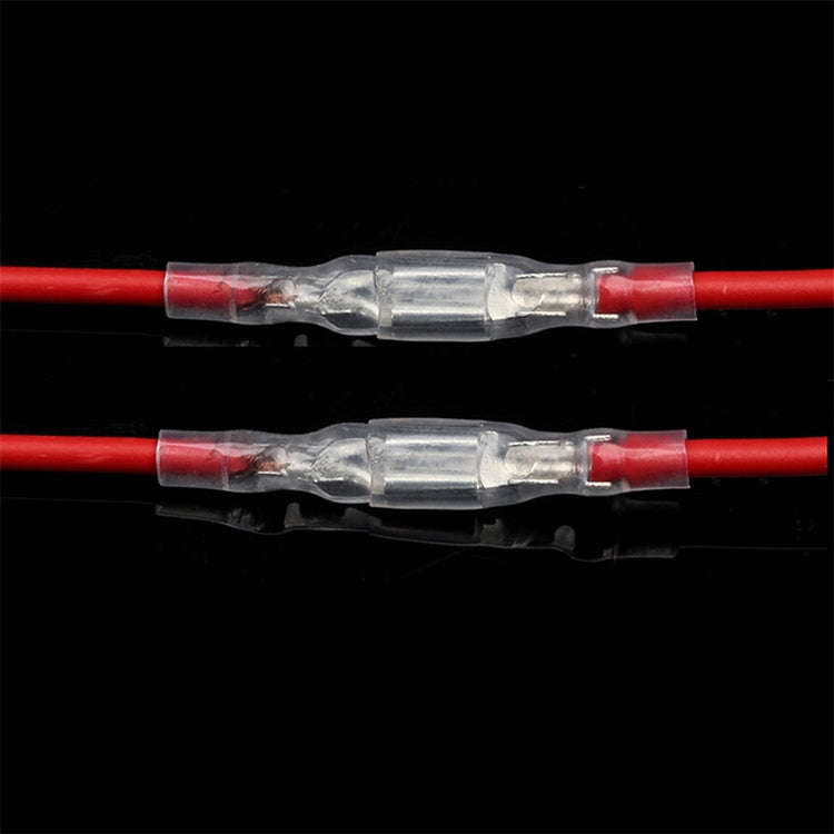 500x 6.3mm Crimp Terminal Female Spade Connector + Case (500 pcs in one packaging, the price is f...