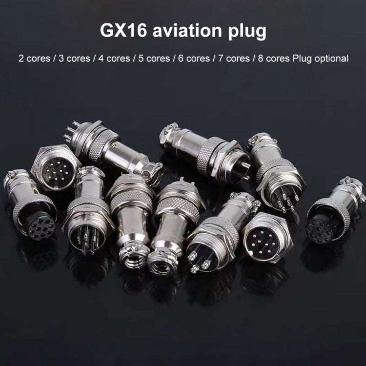 DIY 16mm 8-Pin GX16 Aviation Plug Socket Connector (5 Pcs in One Package, the Price is for 5 Pcs)...