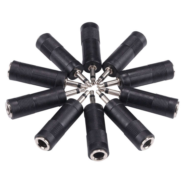 3.5mm Male to 6.35mm Female Mono Sound Converters Adapters (100 Pcs in One Package, the Price is ...