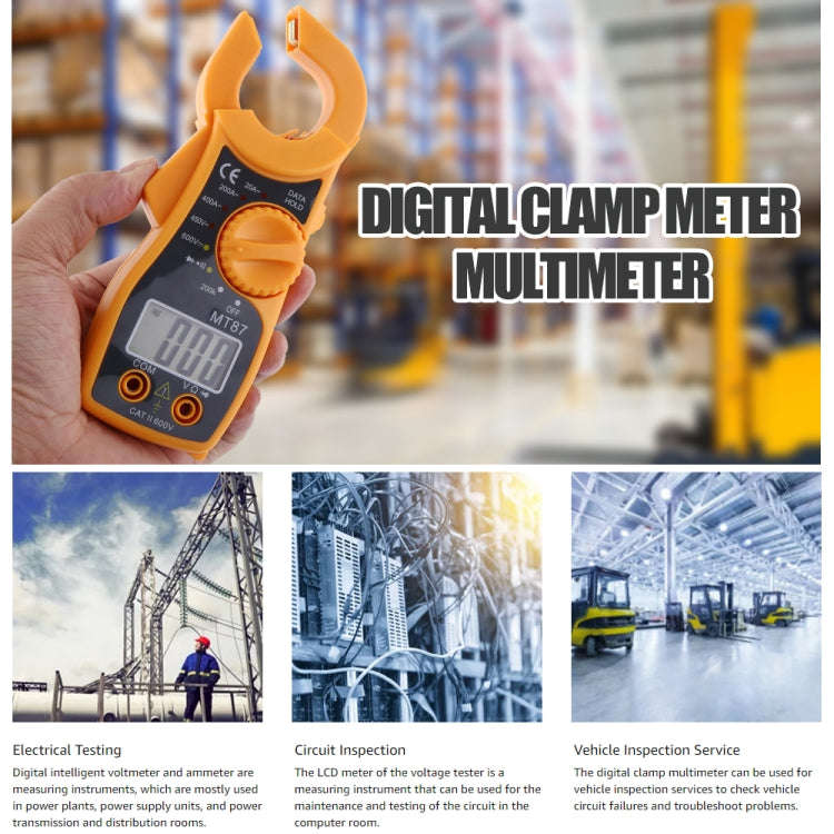 Digital Clamp Meter, MT87