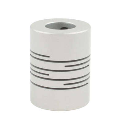 CNC Stepper Motor Flexible Coupling Coupler (6x10mm)(Silver)
