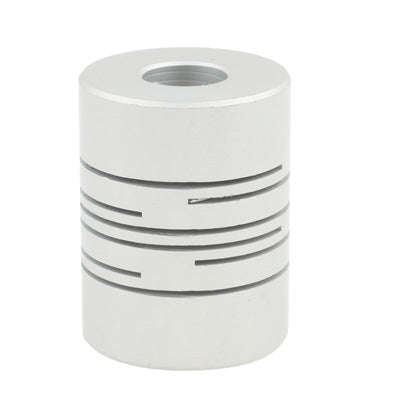 CNC Stepper Motor Flexible Coupling Coupler (6.35x8mm)(Silver)
