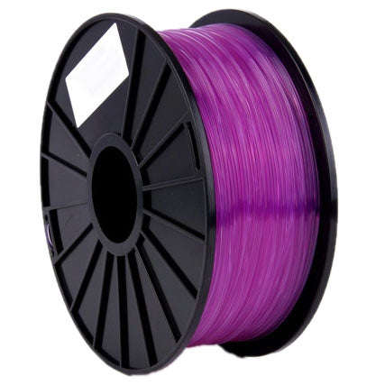 PLA 1.75 mm Transparent 3D Printer Filaments(Purple)