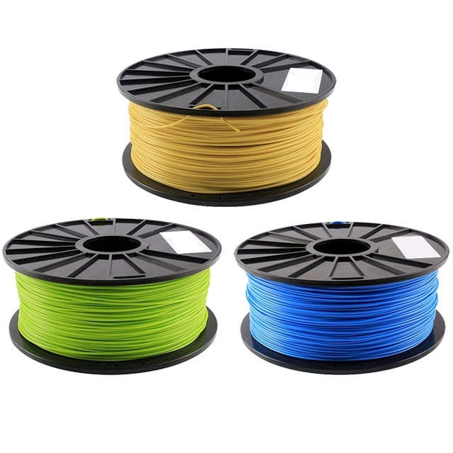 ABS 3.0 mm Luminous 3D Printer Filaments, about 135m(Blue)