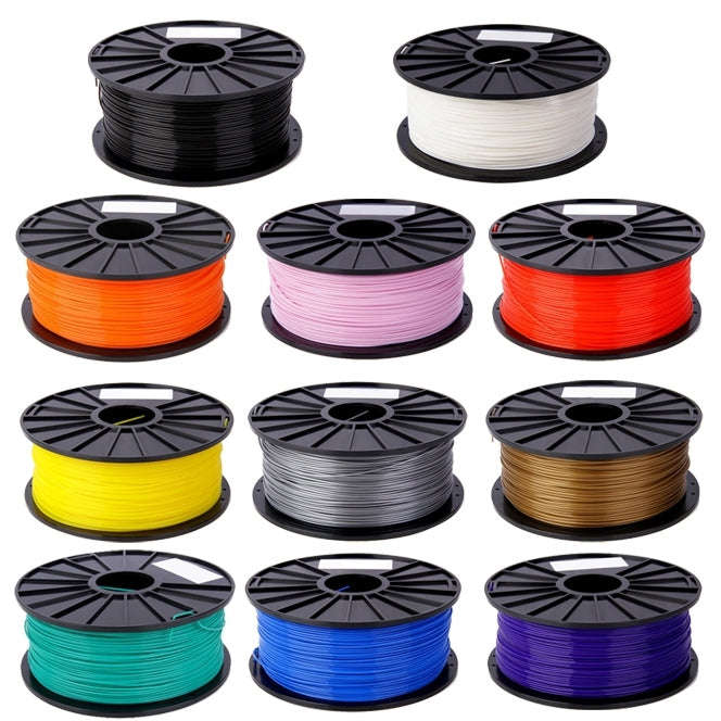 PLA 3.0 mm Color Series 3D Printer Filaments, about 115m(Red)