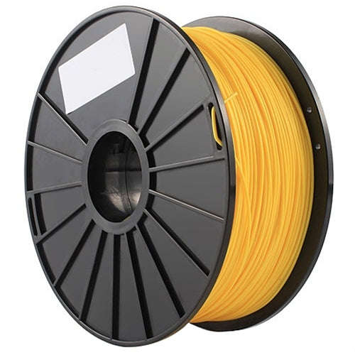PLA 3.0 mm Fluorescent 3D Printer Filaments, about 115m(Yellow)