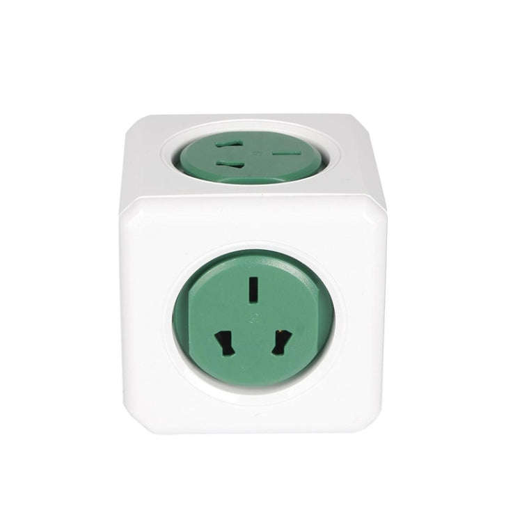 PowerCube 10A Universal Wall Adapter Power Socket with 5 US / AU Sockets for Home Office, AU Plug...