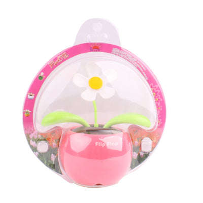 Solar Flip Flap Flower, Random Flower Color Delivery(Pink)