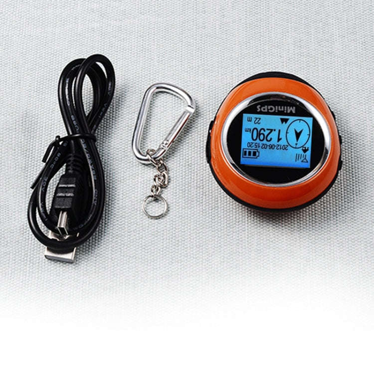 Keychain Handheld Mini GPS Navigation USB Rechargeable Location Finder Tracker for Outdoor Travel...