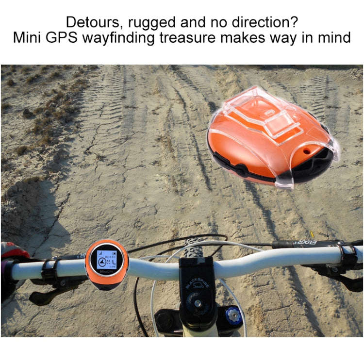 Keychain Handheld Mini GPS Navigation USB Rechargeable Location Finder Tracker for Outdoor Travel...