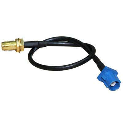 Fakra C Male to RP-SMA Female Connector Adapter Cable / Connector Antenna
