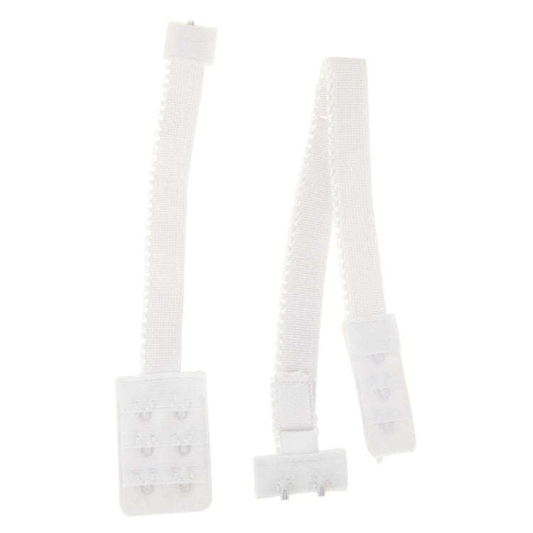 Adjustable Low Back Bra Strap Converter Backless V Conversion Solution(White)