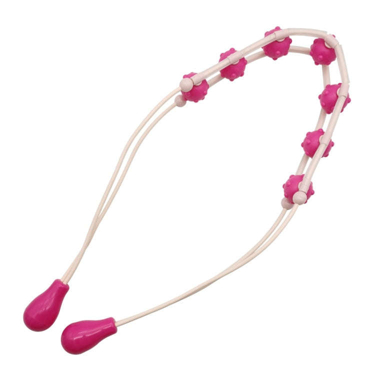 Waist and Back Massage Bead Ring(Pink)
