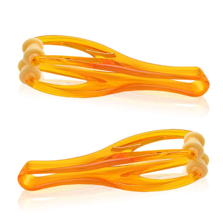 Y Type Convenient Finger Palm Massor Tool(Orange)