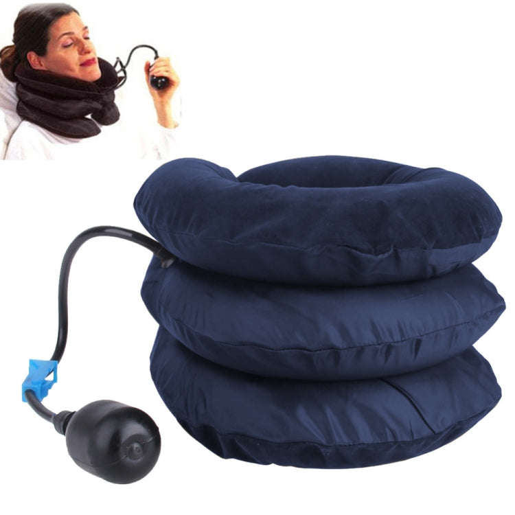 Inflatable Air Cervical Neck Traction Device Soft Head Back Shoulder Neck Ache Massager Headache ...