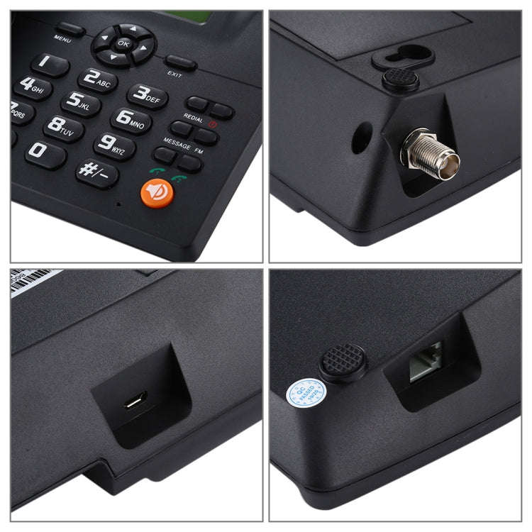 ZT600S  2.4 inch TFT Screen Fixed Wireless GSM Business Phone, Quad band: GSM 850/900/1800/1900Mh...