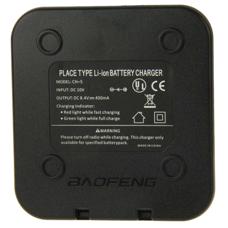 Battery Charger for Walkie Talkie(Black)