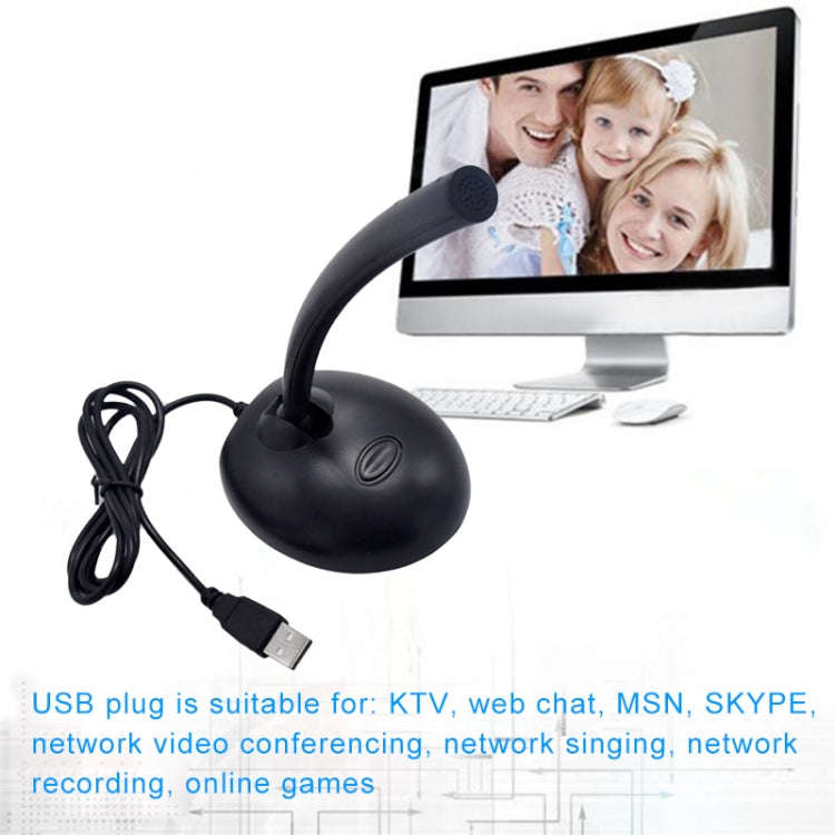 USB Microphone (Microphone in ADC Digital Audio Input)(Black)