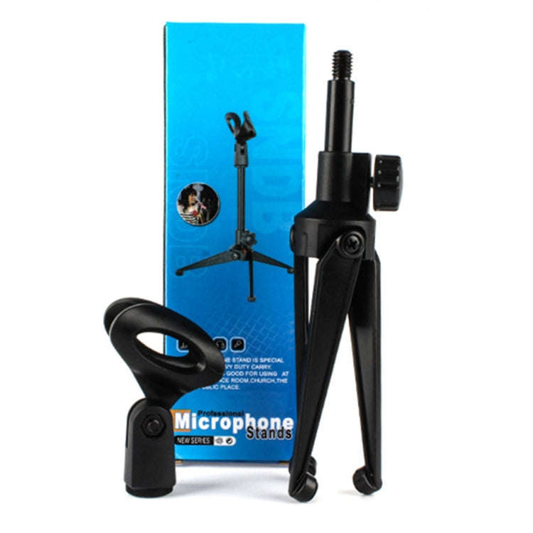Extendable Adjustable Microphone Tripod Desktop Stand, Height: 19.5-24.5cm, For Live Broadcast, S...