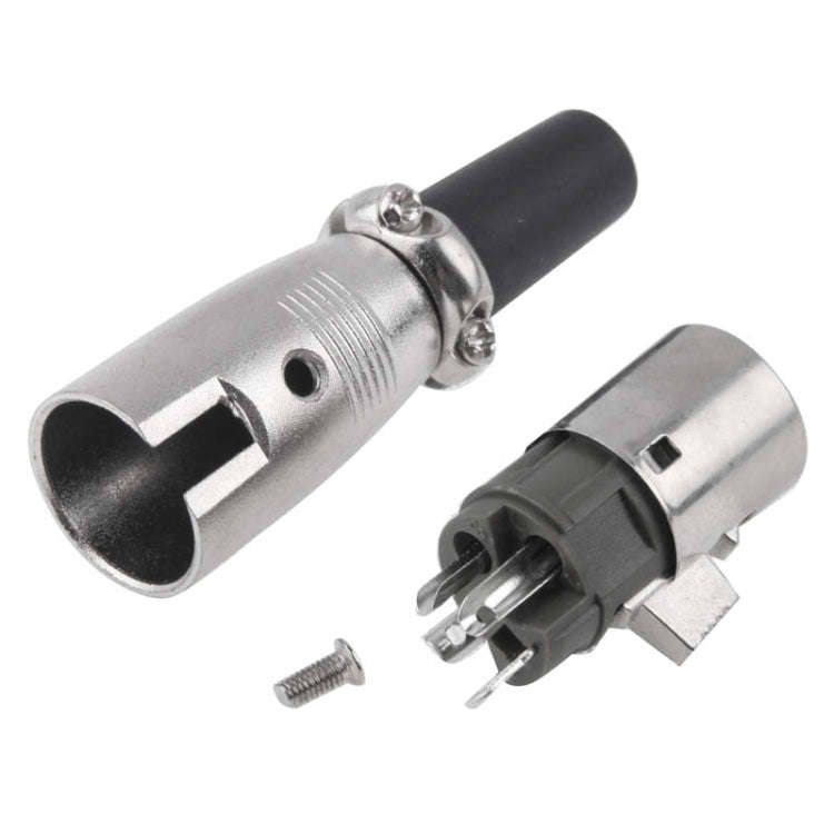 3 Pin XLR Female Plug Microphone Connector Adapter