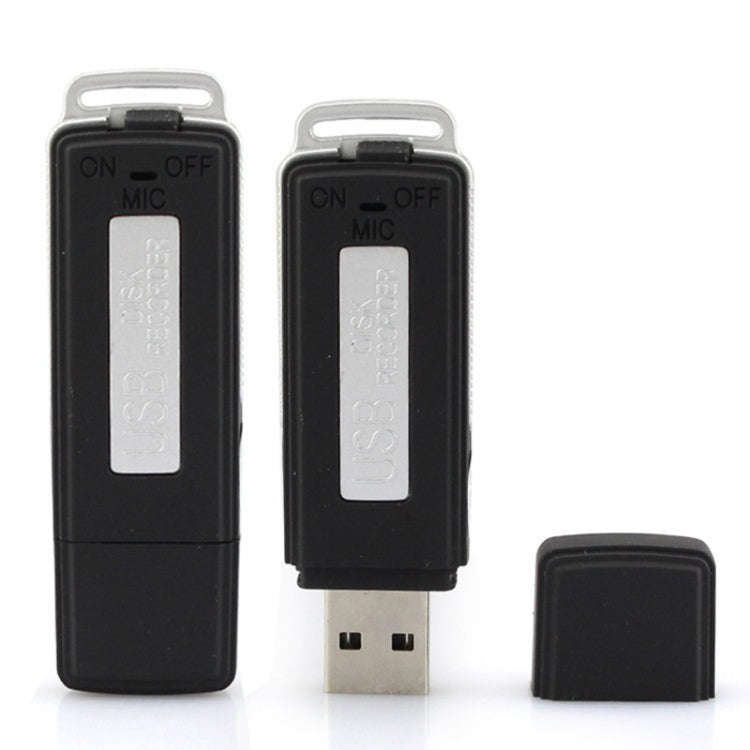 Mini Interview Recorder / USB Flash Drive , Built in 4GB Memory(Black)