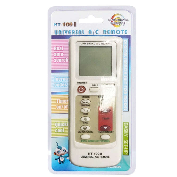 Universal Air Conditioner IR Remote Controller(White)