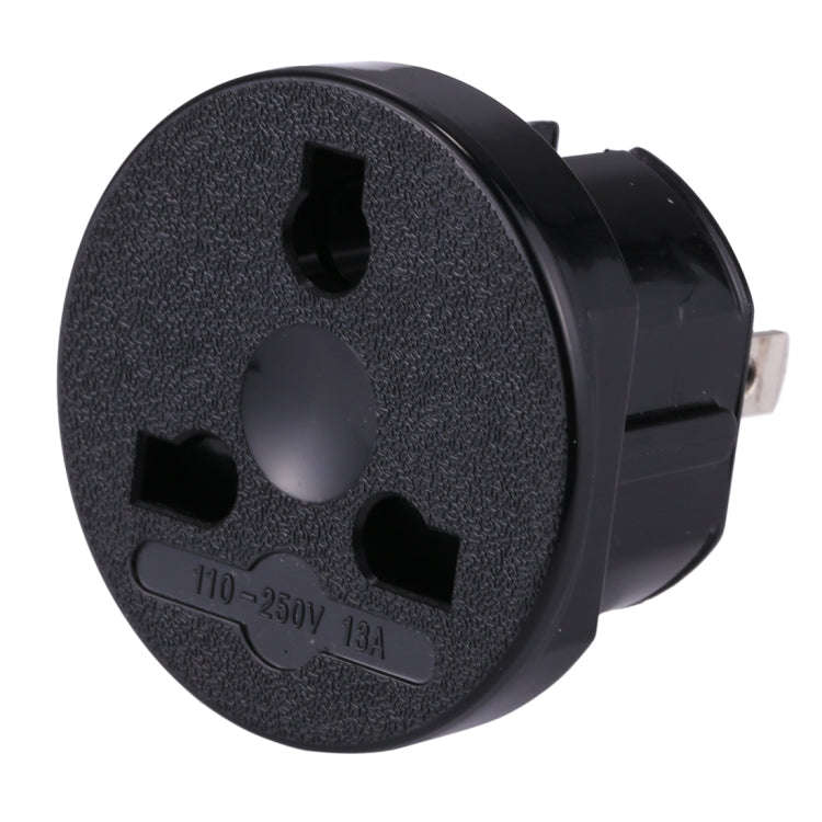 All in 1 EU + AU + UK + US Plug Travel Universal Adaptor(Black)