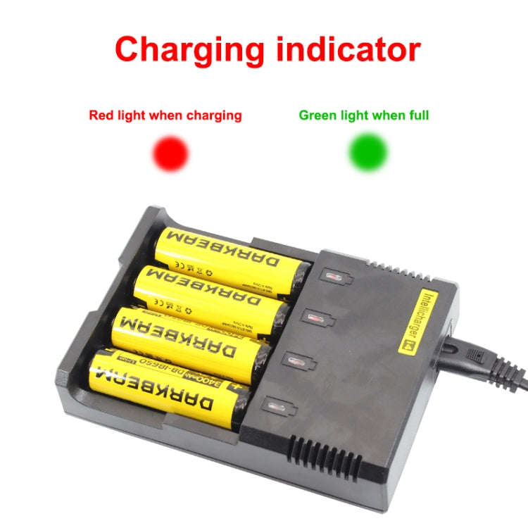 Universal Lithium Battery Charger for 26650 / 22650 / 18650 / 17670 / 18490 / 17500 / 17335 / 163...