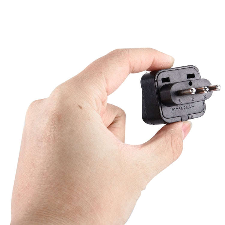Plug Adapter, Travel Power Adaptor with Italian Plug(Black)