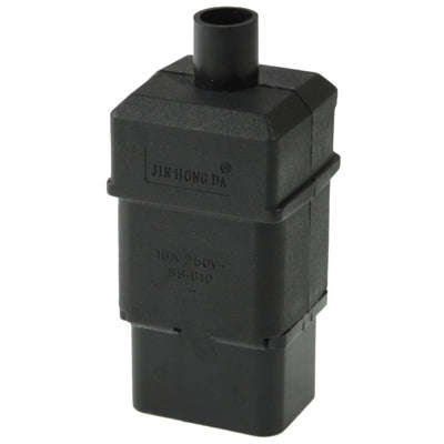 3 Prong Male AC Wall Universal Travel Power Socket Plug Adaptor(Black)