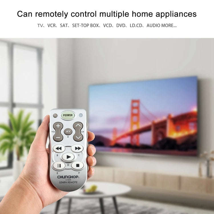 ChunGhop Universal Learning Remote Control L102(White)