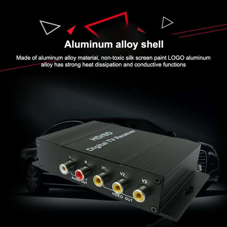 Mobile ATSC Digital TV Receiver TV Tunner, Suit for United States / Canada Market(Black)