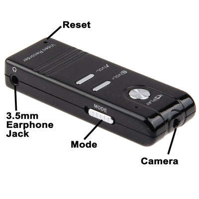 Digital Voice Recorder MP3 Player with 4GB Memory, Support Camera, TF Card, Built in rechargeable...