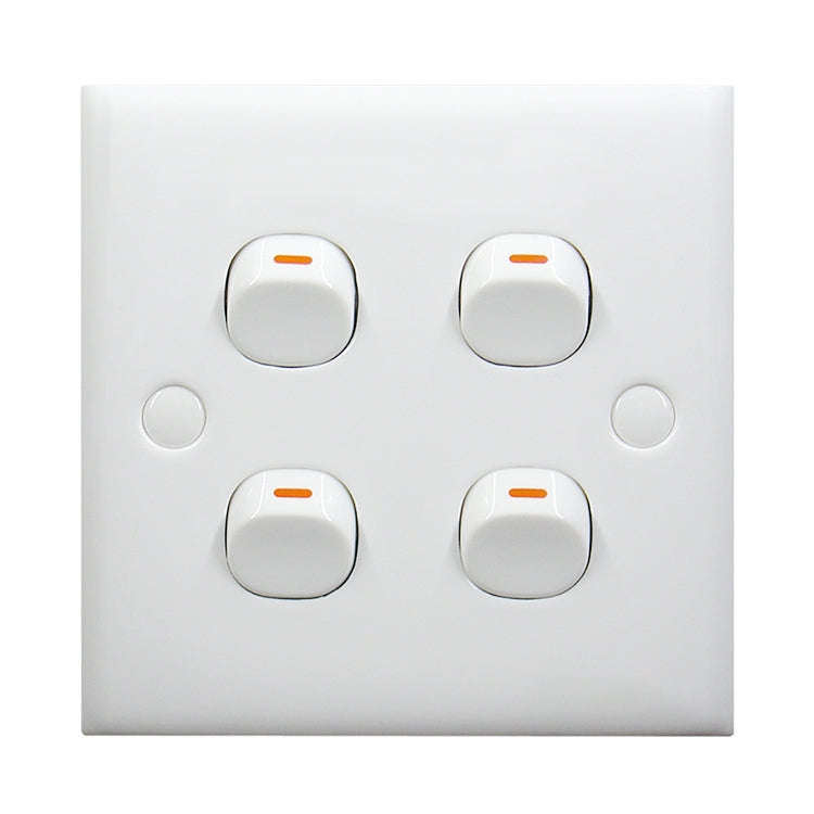 Electric Wall Switch (Size: 86 x 86mm)