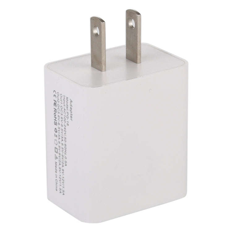 18W Power Adapter Plug Adapter US Plug